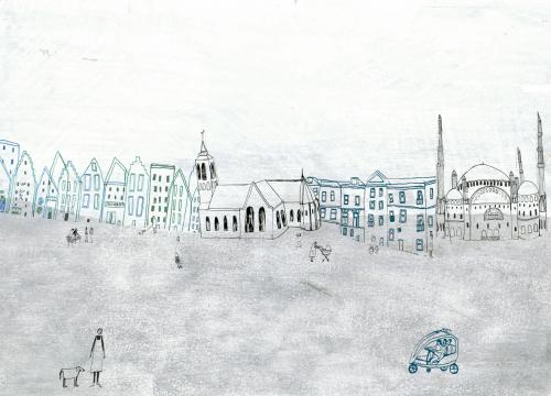 Illustratie voor het